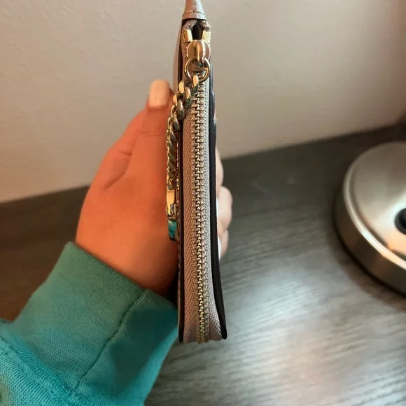 Kate Spade Stone Grey Leather Card Holder - Picture 4 of 7